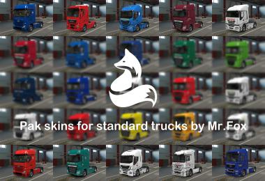 Pack of Russian Skins for SCS Trucks by Mr.Fox v0.4.2 1.39.x