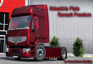 Renault Premium Sideskirts Plate v2.2 1.39.x