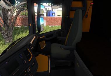 Scania Black - Orange Interior v1.0 1.39.x