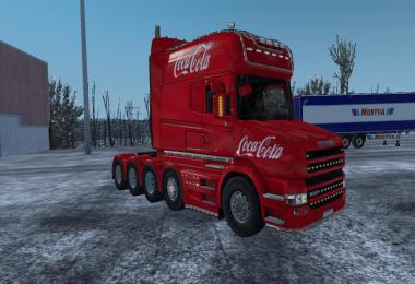 Scania Coca-Cola Christmas Skin 1.39