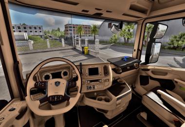 Scania Next Gen Beige-Brown Interior 1.39