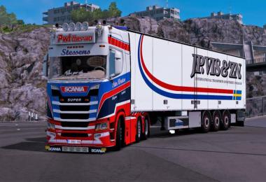 SCANIA S500 PWT STESSENS + TRAILER 1.39