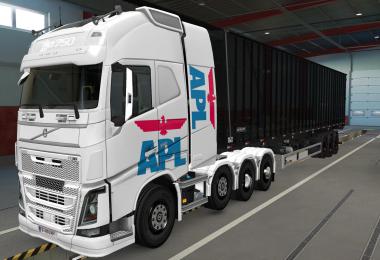 SKIN PACK VOLVO FH16 2012 85 SKINS 1.39