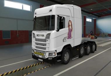 SKIN SCANIA S 2016 8X4 DULCE MARIA 1.39