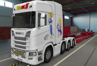 SKIN SCANIA S 2016 8X4 VEGETA WHITE 1.39