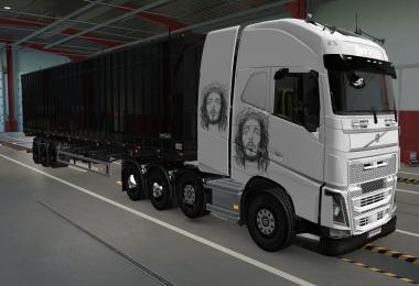 SKIN VOLVO FH16 2012 8X4 JESUS CRISTO 1.39