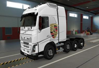 SKIN VOLVO FH16 2012 8X4 PORSCHE 1.39