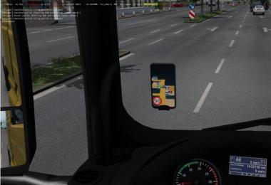 Smart GPS Background & Speed icon ETS2 1.39.x