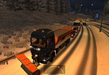 Snowplow Scania AI Mod 1.39