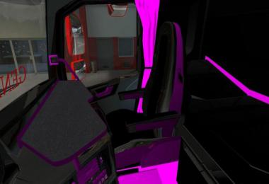 VOLVO FH16 2012 PINK - Black INTERIOR 1.39.x