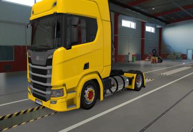 SCANIA PGRS LNG Chassis addon - 1.39