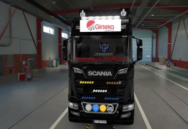 BIG LIGHTBOX SCANIA R AND S 2016 GIRTEKA LOGISTICS 1.39