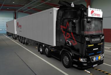 BIG LIGHTBOX SCANIA R AND S 2016 GIRTEKA LOGISTICS 1.39