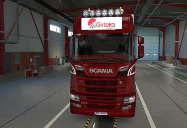 BIG LIGHTBOX SCANIA R AND S 2016 GIRTEKA LOGISTICS 1.39