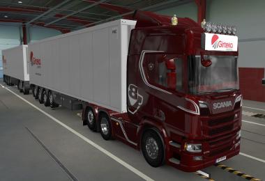 BIG LIGHTBOX SCANIA R AND S 2016 GIRTEKA LOGISTICS 1.39