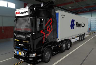 BIG LIGHTBOX SCANIA R AND S 2016 XPO LOGISTICS 1.39