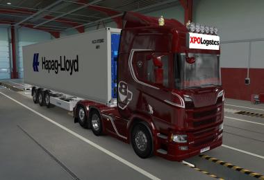 BIG LIGHTBOX SCANIA R AND S 2016 XPO LOGISTICS 1.39