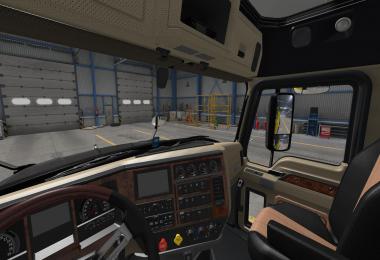 Black Beige Leather interior for Mack Anthen 1.39.4