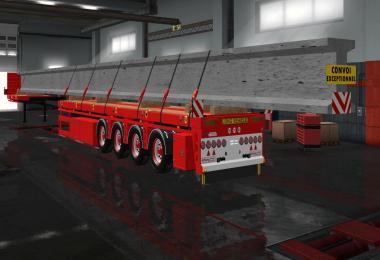 Flatbed 2x extendable version and loading 1.39