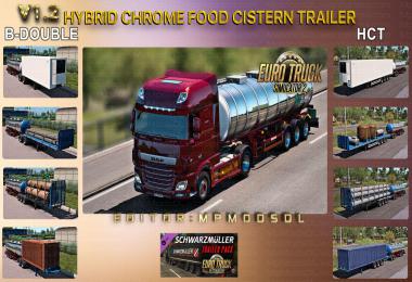 Hybrid Chrome Food Cistern Trailer Mod v1.2