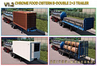 Hybrid Chrome Food Cistern Trailer Mod v1.2