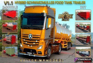 Hybrid Schwarzmuller Food Tank Trailer Mod v1.1