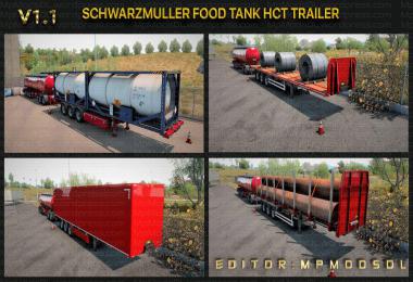 Hybrid Schwarzmuller Food Tank Trailer Mod v1.1