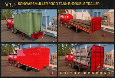 Hybrid Schwarzmuller Food Tank Trailer Mod v1.1