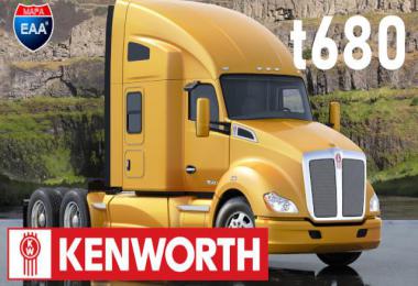 Kenworth T680 ATS to ETS2 1.39