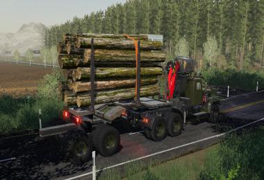 KRAZ-255B Timber truck v1.0.0.0