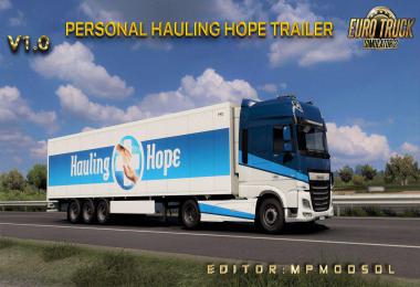 Personal Hauling Hope Trailer Mod v1.0