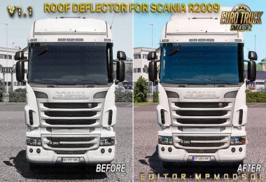 Roof Deflector For Scania R2009 Mod v1.1