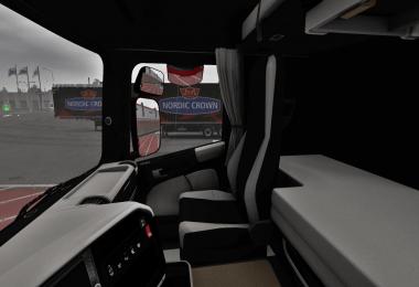 Scania R Black-White Interior 1.39