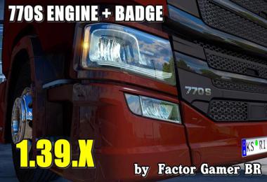 Scania S 770 New Engine + Badge 1.39.x