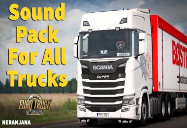 SCS Truck Sounds Reworked MEGAPACK v5.0 1.39