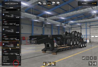 Stacked SCS Lowboy Trailers v1.0