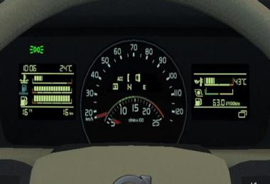 Volvo FH 2012 realistic dashboard 1.39