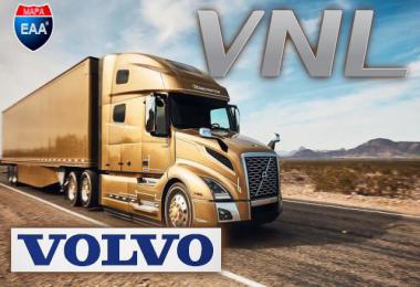 Volvo VNL ATS to ETS2 1.39.x