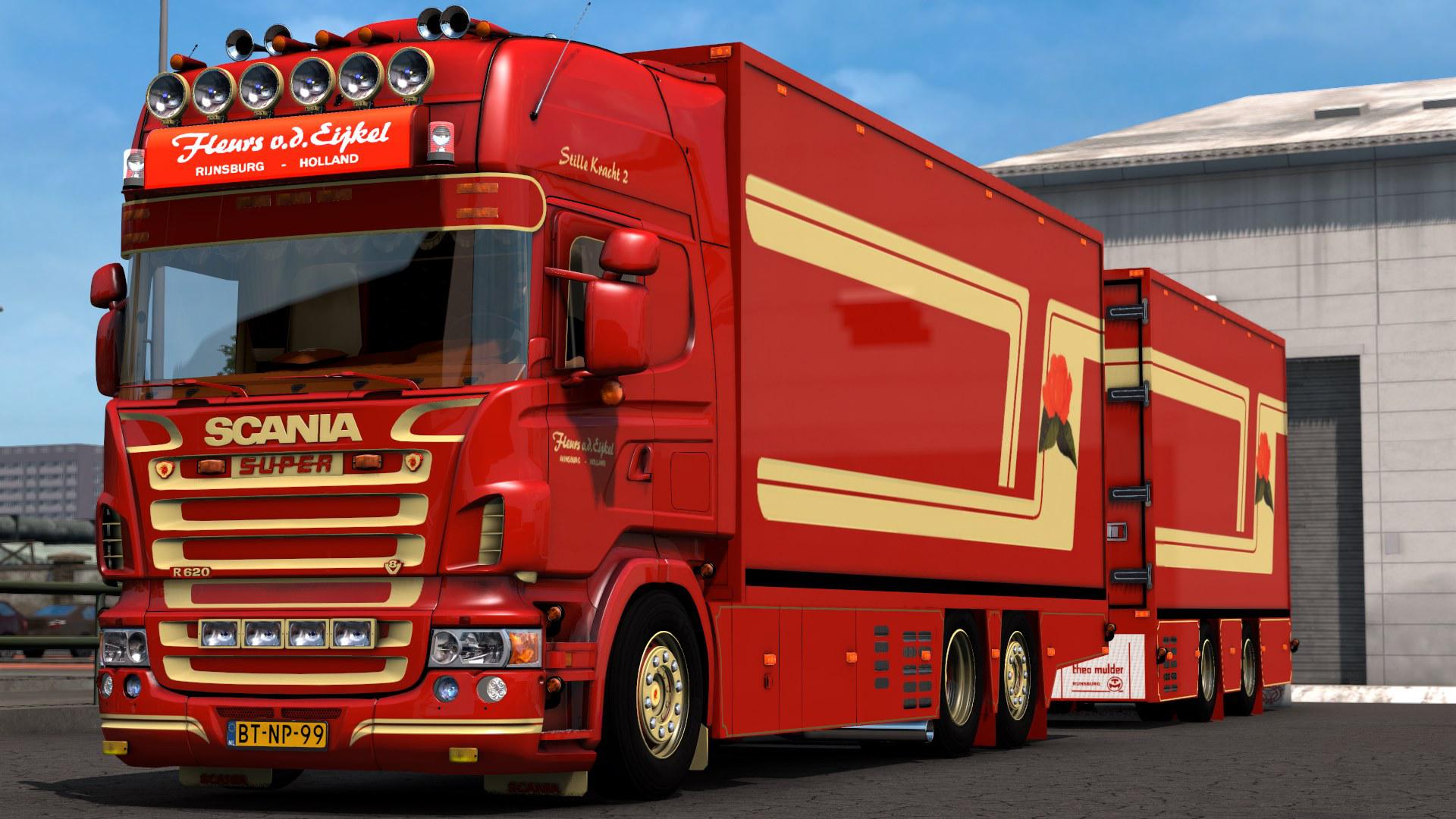 Scania r620 с фурой