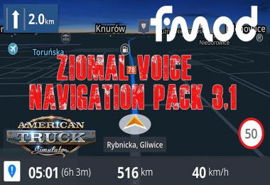 Ziomal Voice  Navigation Pack v3.1