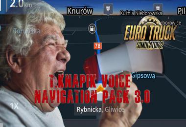 ETS2 T.Knapik Voice Navigation Pack v3.0