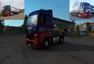 Alfred Talke Skin for Mercedes Benz New Actros 1.40