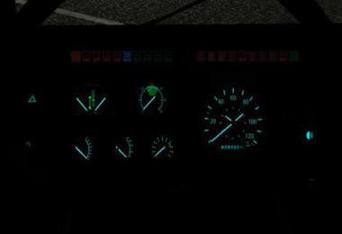 Aquamarine Volvo F16 Dashboard v1.0