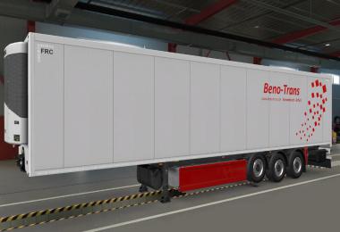 Beno-Trans DAF & Reefer skin v1.0