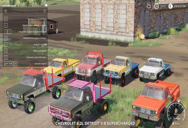 Chevy K30 Singlecab 1979 DS W Tracks v1.0.0.0