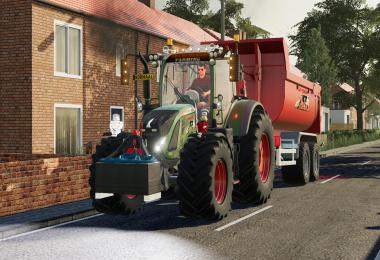 Fendt 700 Vario GLD-Team met rook v2.1