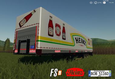 FS19 Trailer TOMATO HEINZ By BOB51160 v1.0.0.0