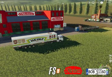 FS19 Trailer TOMATO HEINZ By BOB51160 v1.0.0.0