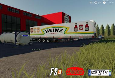 FS19 Trailer TOMATO HEINZ By BOB51160 v1.0.0.0