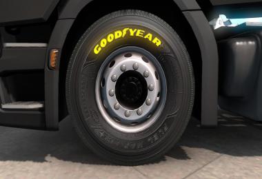 Goodyear Tires (Yellow Painted) v1.0